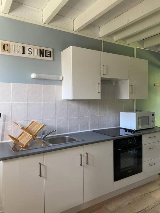 Appartement En Campagne Berville-sur-Mer Екстериор снимка